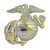 3D USMC Dual Tone EGA Car Emblem
