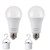 Rechargeable Emergency LED Bulb JackonLux Multi-Function Battery Backup Emergency Light for Power Outage Camping Outdoor Activity Hurricane 9W 850LM 60W Equivalent Daylight 5000K E26 120 Volt 2 Pack