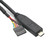 Teykst FTDI USB C to 3.3V TTL UART Serial Cable, 6 Way 0.1" Pitch 2.54mm Connector, 6ft