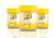 Wang Prom Herbal Balm-Pain Relief Balm for Muscles, Joints, and Whole Body- Soothes, Aches and Pains 50g (Pack of 3) (Yellow)