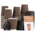 12 Oz Disposable Insulated Coffee Cups with Lids, 40 Packs Disposable Ripple Coffee Cups, Disposable Hot Beverage Paper Coffee Cups, Disposable Paper Cups for Hot Beverages, Juice, Coffee or Tea