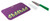 KUHN RIKON Colori+ Patterned Cutting Board and Paring Knife Set, Avocado