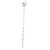 Happyyami Soil Probe Soil Tester Soil Testing Meter Soil Test Meter Tools Stainless Steel Soil Sample Probe Soil Sampler Tool Durable Core Sampling Tool Handheld Metal Supplies Monitor