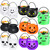 14 Pieces Halloween Candy Bucket,Mini Halloween Candy Holder,Pumpkin Ghost Cauldron Candy Bucket for Trick or Treat,Halloween Party Supplies