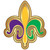 Amscan Mardi Gras Cutout - 7' x 8' | Multicolor | 24 Pcs.