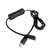 Necvior for Power Switch USB C Male to Female Type C Extension Cable Inline On/Off Switch for 4 Type C Male to Female Cable