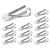 12pcs Upgrade Ender 3 Glass Bed Spring Turn Clips Platform Clamps Stable for Creality Ender 3 Pro Ender 3S Ender 5 Pro CR-20 PRO CR-10S Pro 3D Printer
