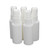 Othmro 5Pcs Spray Bottles 100ml/3.38oz, Empty Fine Mist Plastic Mini Travel Bottle Set Small Refillable Liquid Containers Essential Oils Travel Cleaning Solution Makeup Bottles White with Cap