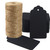 100pcs Kraft Paper Gift Tags with 328 Feet Natural Jute Twine, Black Rectangle Craft Hang Tags, Blank Marking Tags,Price Tags