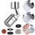 Universal Splash Filter Faucet,720 Rotating Anti-Splash Faucet Extender with 2 Faucet Adapter, Faucet Aerator Sprayer for Kitchen Sink Bathroom (0.94/0.86)