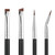 Rytrre Fine Angled Eyeliner Brush, Ultra thin Precision Eye Liner Makeup Brushes set, Fine Point Eyeliner Brush Eye Makeup Tool