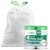 Charmount 4 Gallon Trash Bag Drawstring, 0.8 Mil Thicken Small Garbage Bags Bathroom Trash Can Liners,Unscented,50 Count