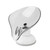 Leaf Shape Soap Dish Holder Bathroom Self Draining Soap Box with Suction Cup Gray Soap Drain Rack