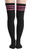Abodhu Womens Thigh High Socks Extra Long, Over Knee Socks for Women, Striped Knit Long Tall Stockings, Cosplay Casual Socks