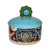 Divinity Boutique 23856 Chalk Bird Sugar Bowl with Lid, Multicolor