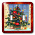 3dRose lsp_8031_2 Old Fashion Christmas Tree Double Toggle Switch, Multicolor