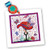 3dRose LLC Mommas Red Hat Dreams 10 by 10-Inch Quilt, Square