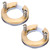 2 Pack Brass Kitchen Faucet Fixing Nut C Type Antiloosing Lock Nut Cap Faucet Accessories Fastening Washer Faucet Fixing Tool Anti-loosening Kitchen and Bathroom Faucets Spigot Repair Kit 31mm