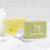 Goat Milk Botanical Soap Bar For All Skin,100G Handmade Lemon Essential OilsBath Soap Gift for Men & Women,Natural Ingredients Soap,Face Body Moisturizing Artisanal Soap with Blistering Net (Lemon)