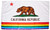 Quality Standard Flags California Rainbow Polyester Flag, 3 by 5'