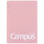 KOKUYO Campus Soft Ring Notebook, A5, B 6mm Dot Ruled, 29 Lines, 50 Sheets, Pink, Japan Import (SU-S131BT-P)