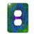 3dRose LLC lsp_17282_6 Splashes Of Purple Blue And Green, 2 Plug Outlet Cover
