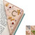 Personalized Hand Embroidered Corner Bookmark 26 Letters Felt Triangle Corner Page Bookmark Handmade Stitched Book Marker Cute Flower Bookmarks for Book Reading Lovers Meaningful Gift (C, Spring)