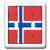 3dRose LLC lsp_98463_2 Photo of Norway Flag Button Double Toggle Switch