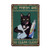 So Fresh And So Clean Clean - Cat Bathroom Decor Funny Metal Tin Sign 8"X12" Wall Art For Bathroom Toilet Living Room Bedroom Office Cat Decor For Cat Lovers