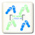 3dRose LLC lsp_100872_2 Id Rather Wear My Flip Flops in Blue N Green Double Toggle Switch
