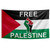 Palestine Flag 3 X 5 feet Free Palestine Flag with 2 Brass Grommets for Indoor and Outdoor Decoration Palestine Flag 3 X 5 feet Free Palestine Flag with 2 Brass Grommets for Indoor and Outdoor Decoration