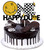 One Happy Dude Happy 1st Birthday Cake Topper - Groovy Baby Shower Happy Face First Birthday Cake Topper - One Cool Dude 1st Birthday Cake Topper Decoration For Boys
