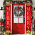 Ivenf Christmas Decorations Outdoor Yard: Red Gold Door Banner Front Porch Sign Set, Hanging Merry Christmas Decorations for Home, Indoor Outdoor Xmas Decor Wall Front Door Yard Garage Ivenf Christmas Decorations Outdoor Yard: Red Gold Door Banner Front Porch Sign Set, Hanging Merry Christmas Decorations for Home, Indoor Outdoor Xmas Decor Wall Front Door Yard Garage