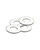 IMScrews 3/8 Inch SAE Flat Washers - Pack of 50 - Premium 304 Stainless Steel Washers for Secure Fastening