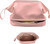 RENVA Makeup Bag,Double Layer Cosmetic Bag,Travel Makeup Bag,Leather Makeup Bag, Cosmetic Travel Bags,Portable Leather Toiletry Bag,Roomy Cosmetic Bag For Women And Girls (1 Pcs Pink Big Bag) RENVA Makeup Bag,Double Layer Cosmetic Bag,Travel Makeup Bag,Leather Makeup Bag, Cosmetic Travel Bags,Portable Leather Toiletry Bag,Roomy Cosmetic Bag For Women And Girls (1 Pcs Pink Big Bag)