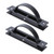 DOITOOL 2pcs Sliding Hidden Door Knobs Flat Cabinet Flush Ring Drawers Cabinet Flush Ring Hidden Recessed Furniture Grip Cabinet Door Knobs Drawer Knobs Drawer Pulls Sliding Doors Handle