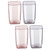 Healeved 2pcs household bathroom tumbler cup cup holder tumbler tooth brush cup Rinsing Cup tooth cup toothbrush washing cup mouthwash cup travel drinking cup toothpaste cup