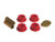 Prothane 8-201 Red Front Lower Control Arm Bushing Kit
