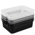 Utiao Plastic Storage Baskets Organizing in Classroom, Office, Home, 6 Packs(Medium)