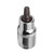 Utoolmart 1/2-Inch Drive T40 Torx Bit Socket S2 Steel 55mm Length 2 Pcs