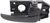 Evan Fischer Interior Door Handle Compatible with Elantra 01-06 Rear RH Inside Black