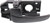Evan Fischer Interior Door Handle Compatible with Elantra 01-06 Rear LH Inside Black