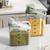 TZNBGO Cereal Container Oatmeal Dispenser - Plastic Cereal Dispenser Storage Box Kitchen Food Grain Rice Container, Household Food Container Grain Storage Box