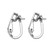 925 Sterling Silver 2Pairs Clip on Earring Component Finding
