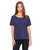 Bella + Canvas Ladies' Slouchy T-Shirt S NAVY SPECKLED