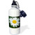 3dRose wb_10434_1 Daisy Sports Water Bottle, 21 oz, White