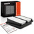 A-Premium Engine Air Filter Compatible with Acura TSX 2009-2014, L4 2.4L, Rigid Panel, Replace# 17220-RL5-A00