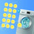 Pet Hair Remover for Laundry?Lint Remover for Clothes?Reusable Laundry Pet Hair Catcher Lint Remover, Washing Machine Hair Catcher, Washing Dryer Balls for 16 pcs (Yellow)