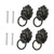 DOITOOL 4pcs Lion Head Handle Lion Head Drawer Pulls Antique Drawer Knobs Antique Drawer Pulls Cabinet Drawer Pulls Retro Drawer Cabinet Knobs Lion Head Furniture Pull Knob Chic Wardrobe