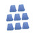 Outanaya 8pcs Microfiber Washcloth Microfiber Towel Car Drying Towel Waxing Cloth Auto Car Polishing Cloth Car Cleaning Towel Microfiber Car Towel Household